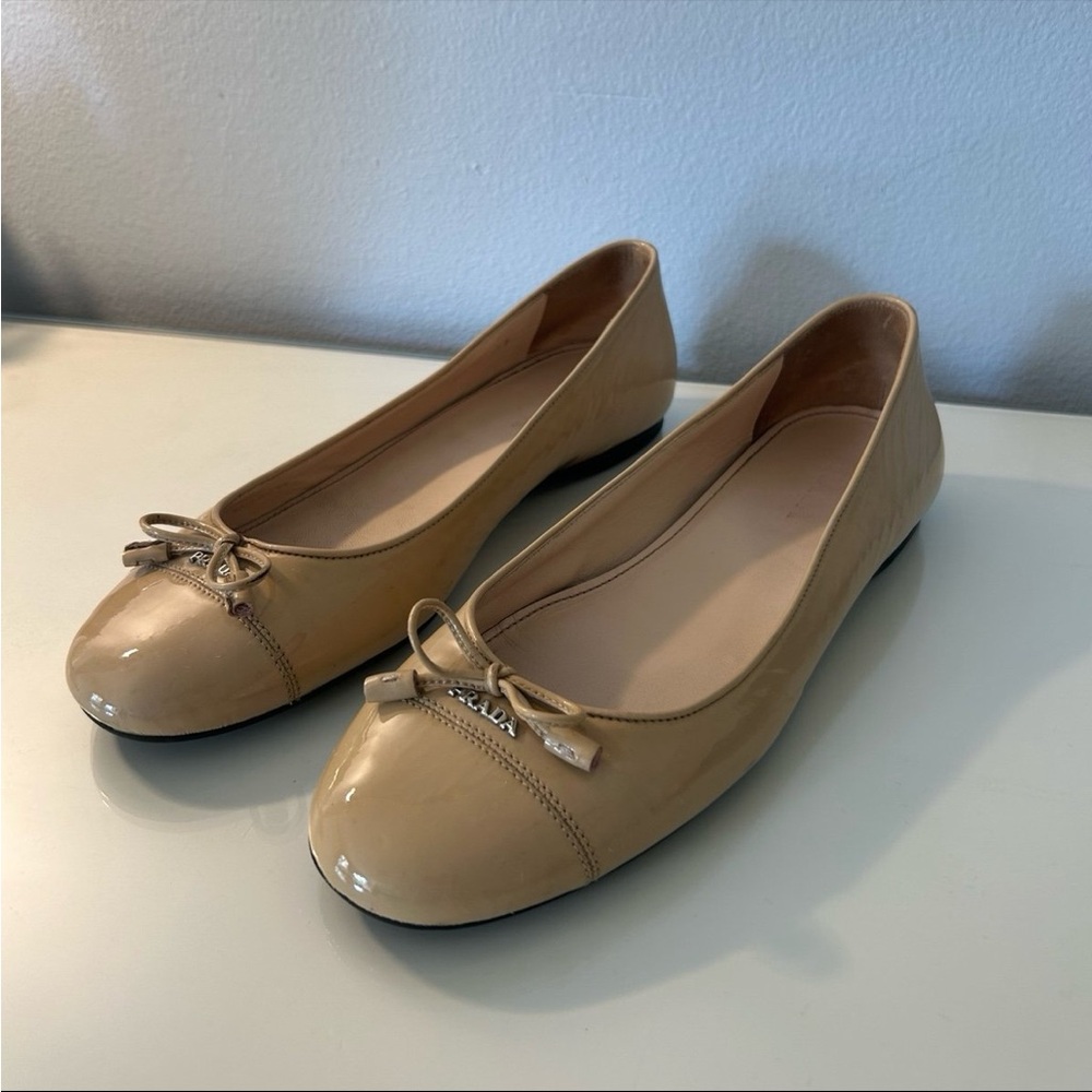 Prada ballerina flats